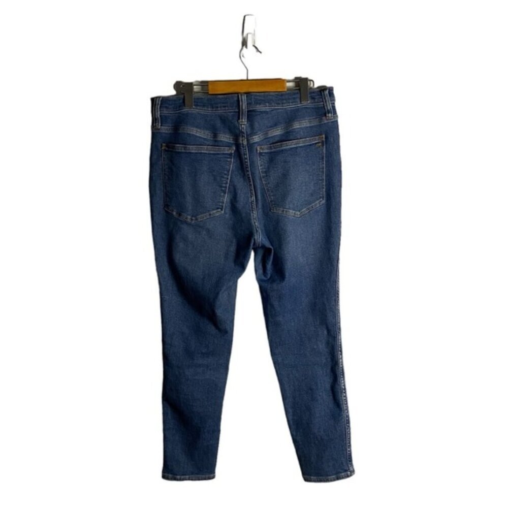 Madewell Women's Medium Indigo High Rise Skinny Crop Jeans - Picture 9 of 9